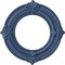 Ekena Millwork Benson Ceiling Medallion (Fits Canopies up to 6 1/8"), 11 1/8"OD x 6 1/8"ID x 5/8"P, Americana CM11BNAMF - alternate 1